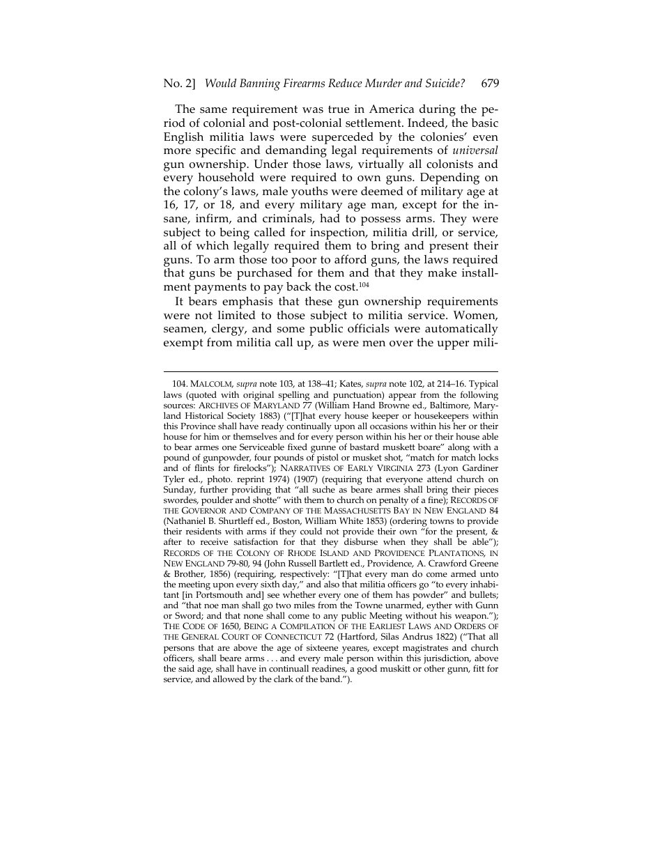 Would Banning Firearms Reduce Murder and Suicide? a Review of International Evidence - Don B. Kates, Gary Mauser, Page 31