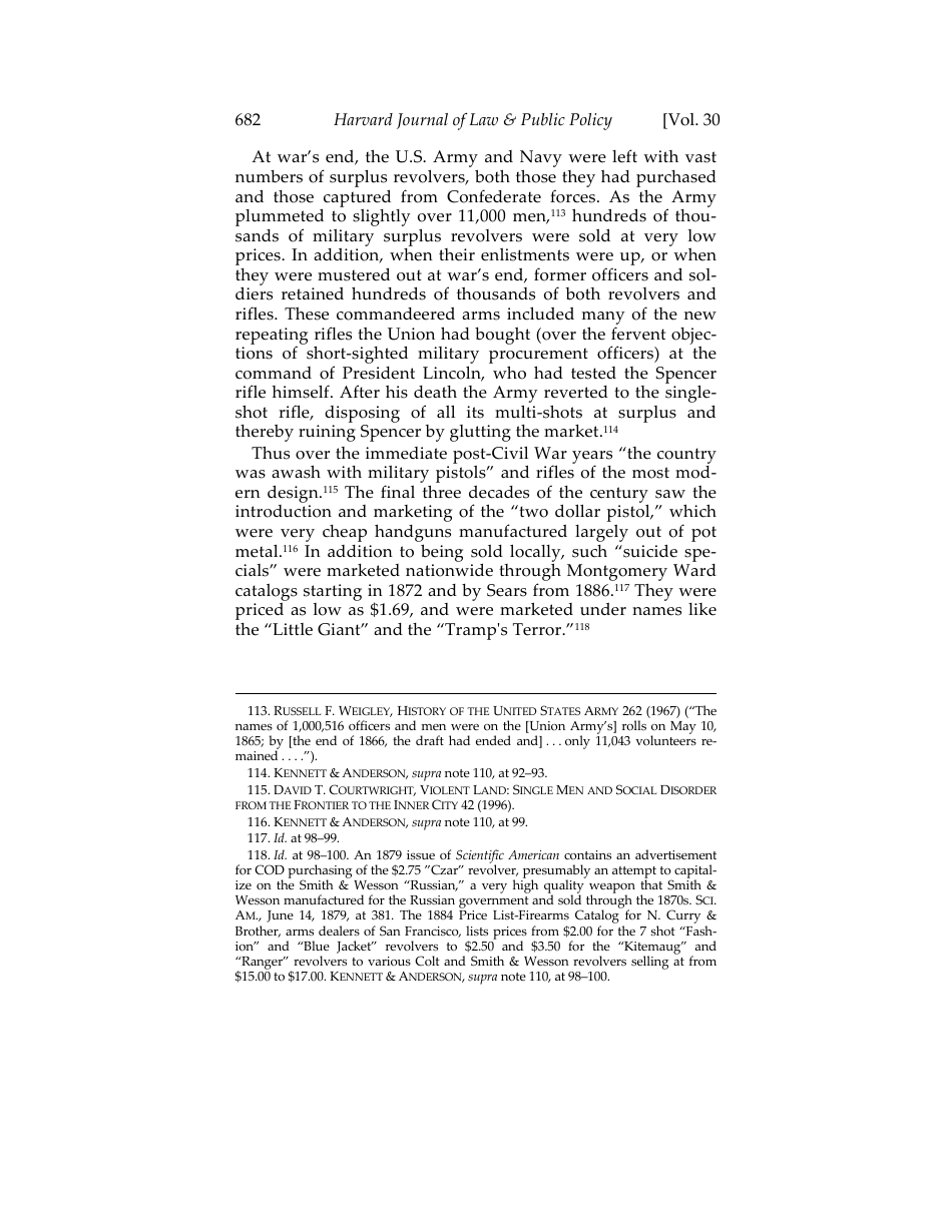 Would Banning Firearms Reduce Murder and Suicide? a Review of International Evidence - Don B. Kates, Gary Mauser, Page 34