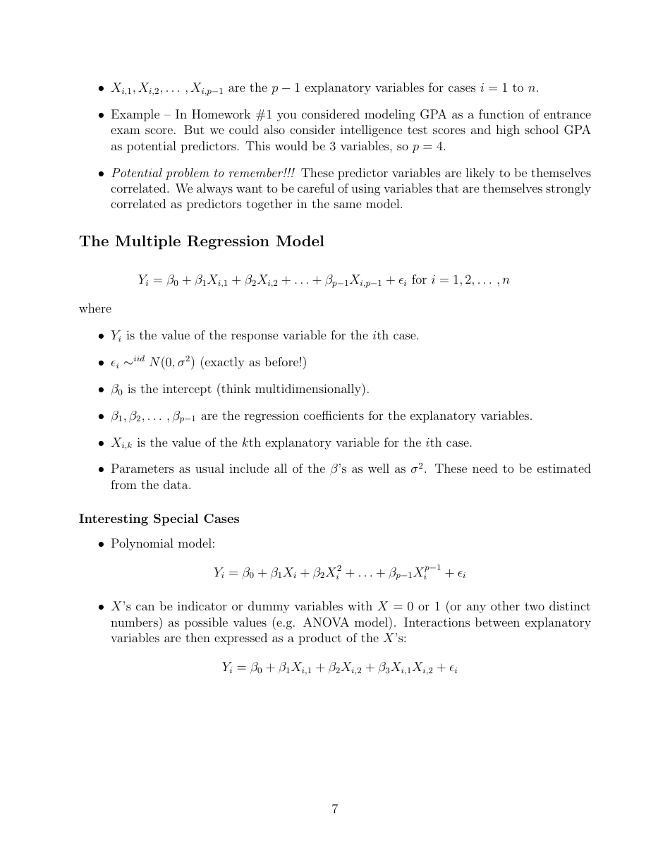 Statistics 512: Applied Linear Models - Topic 3, Page 7