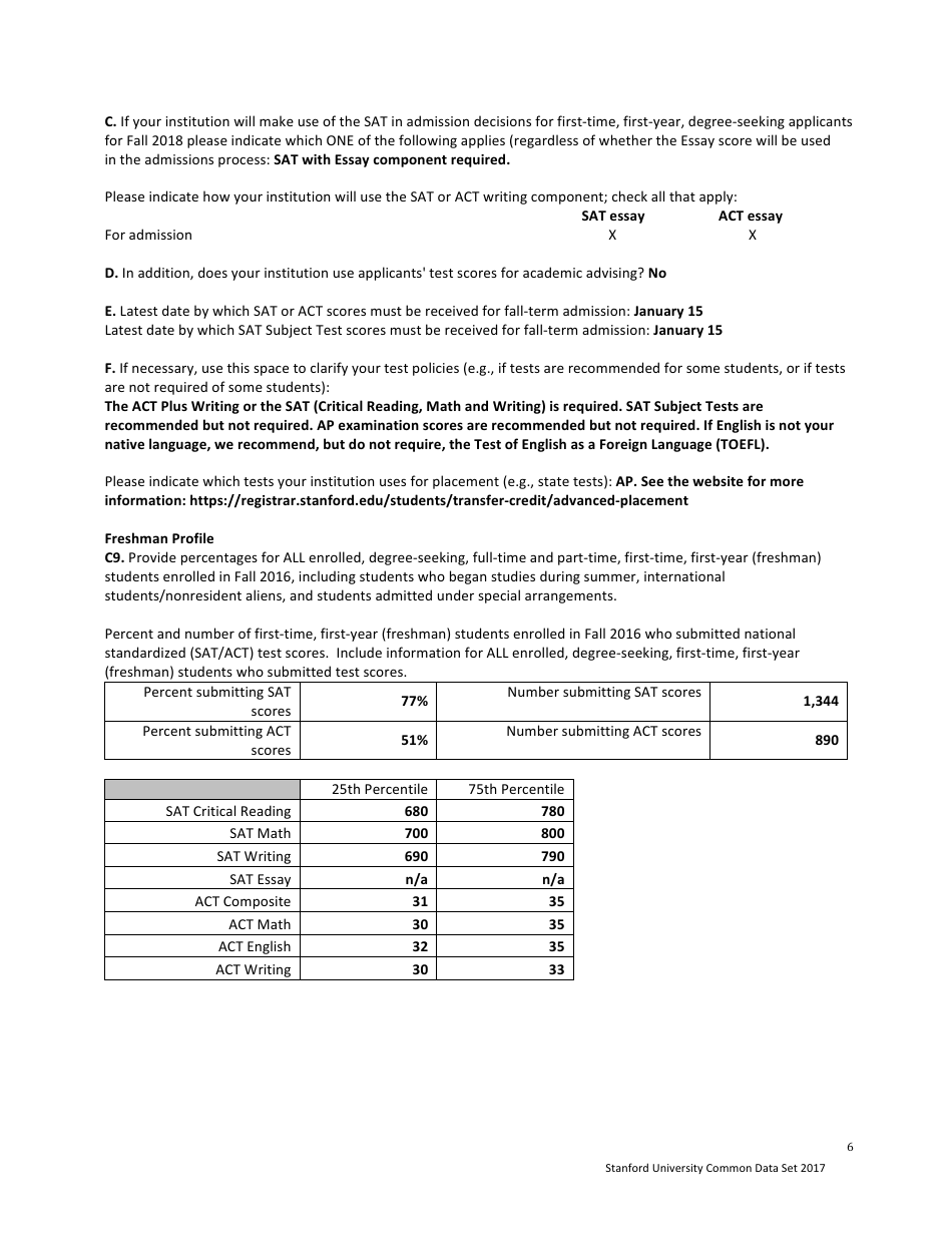 Stanford Cds 2016-2017 - Stanford University Communications, Page 6