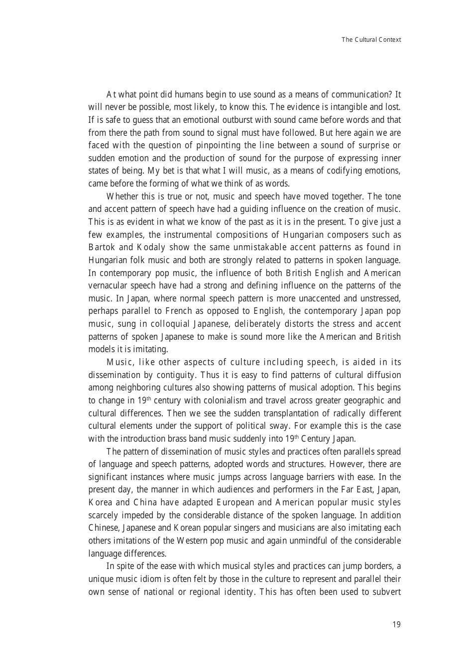 Music: the Cultural Context - Robert Garfias, Senri Ethnological Reports 47 - National Museum of Ethnology, Osaka, Page 21