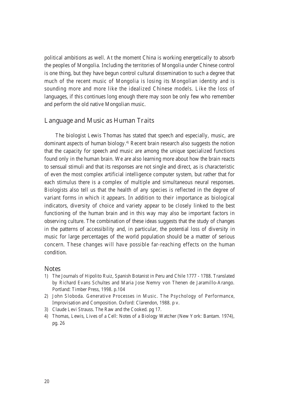 Music: the Cultural Context - Robert Garfias, Senri Ethnological Reports 47 - National Museum of Ethnology, Osaka, Page 22