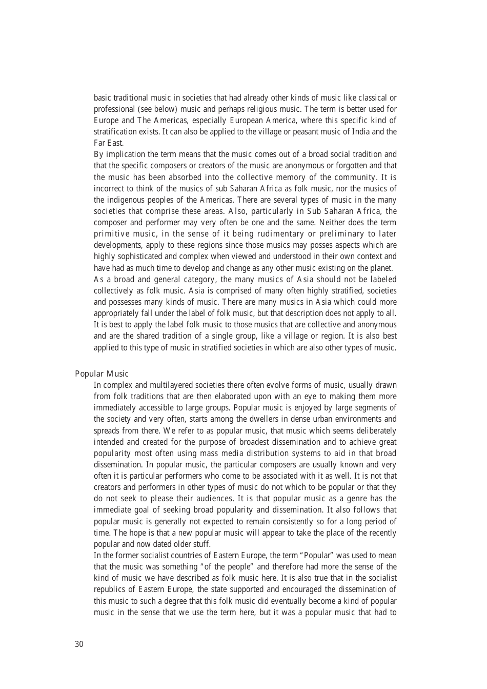 Music: the Cultural Context - Robert Garfias, Senri Ethnological Reports 47 - National Museum of Ethnology, Osaka, Page 32