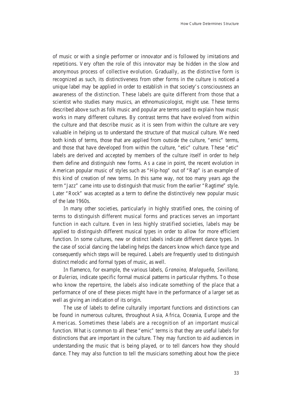 Music: the Cultural Context - Robert Garfias, Senri Ethnological Reports 47 - National Museum of Ethnology, Osaka, Page 35