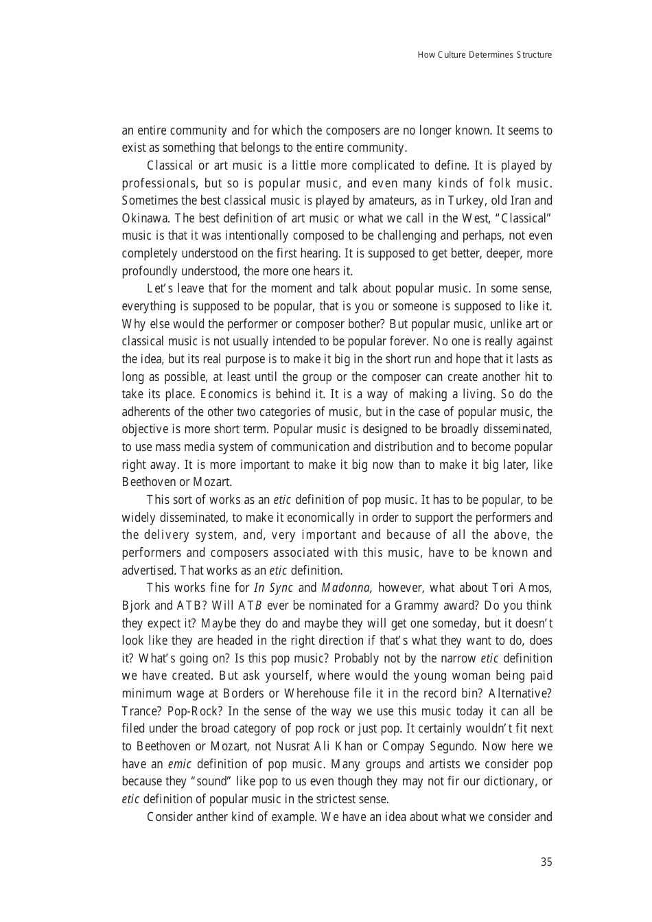 Music: the Cultural Context - Robert Garfias, Senri Ethnological Reports 47 - National Museum of Ethnology, Osaka, Page 37