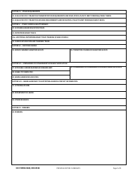 DD Form 2648 Service Member Pre-separation / Transition Counseling and Career Readiness Standards Eform for Service Members Separating, Retiring, Released From Active Duty (REFRAD), Page 2
