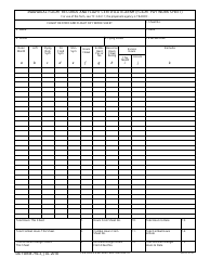 Document preview: DA Form 759-3 Individual Flight Records and Flight Certificate-Army (Flight Pay Work Sheet)