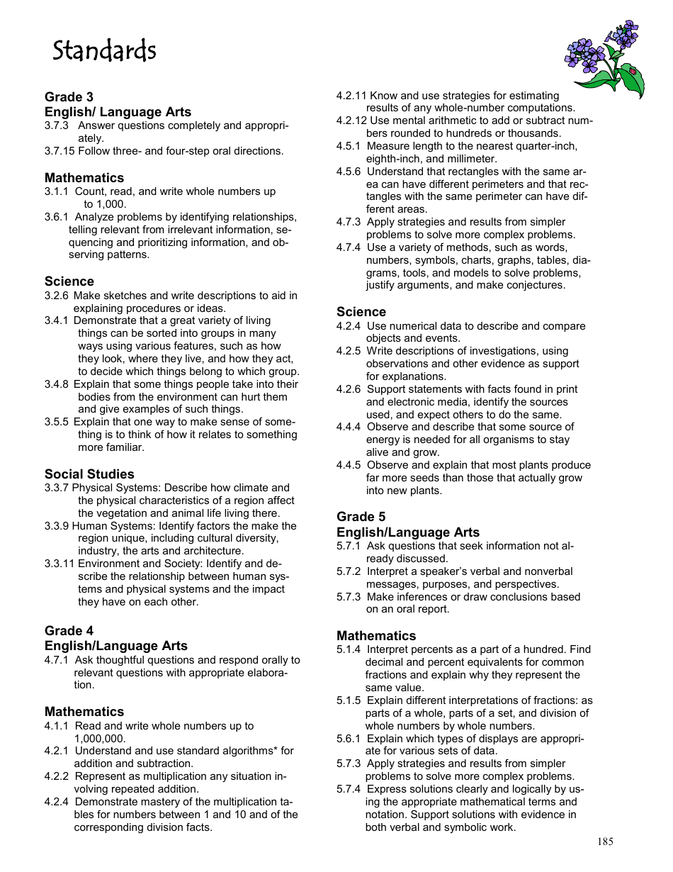 Wildflowers Lesson Plan (Wildflower Bingo, Drawing a Flower, Flower Identification, Plant Needs Relay, Plot Survey), Page 9