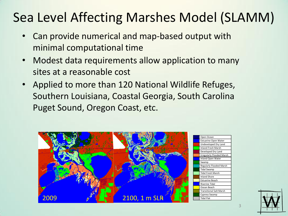 Application of Sea Level Affecting Marshes Model (Slamm) to the Georgia Coastline - Jonathan S. Clough - Georgia (United States), Page 3