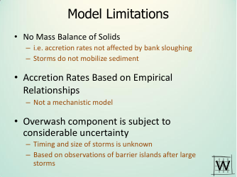 Application of Sea Level Affecting Marshes Model (Slamm) to the Georgia Coastline - Jonathan S. Clough - Georgia (United States), Page 40