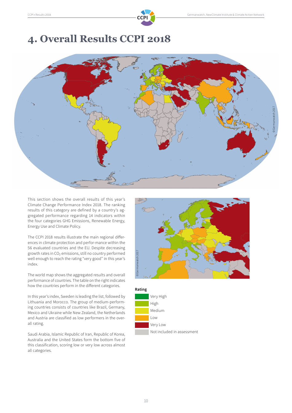 The Climate Change Performance Index Results, Page 10
