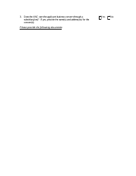 SBA Form 1010-ANC 8(A) Business Development (BD) Program Application Alaskan Native Corporation-Owned Concern, Page 2