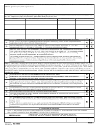 VA Form 10-2850 Application for Physicians, Dentists, Podiatrists, Optometrists and Chiropractors, Page 3