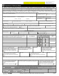 Document preview: VA Form 10-2850 Application for Physicians, Dentists, Podiatrists, Optometrists and Chiropractors