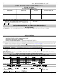 VA Form 22-5490 Dependents&#039; Application for VA Education Benefits (Under Provisions of Chapters 33 and 35, of Title 38, U.s.c.), Page 4