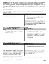 VA Form 21P-534EZ Application for DIC, Survivors Pension, and/or Accrued Benefits, Page 2