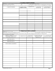 VA Form 21P-8416 Medical Expense Report, Page 3