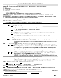 VA Form 21P-8416 Medical Expense Report, Page 5