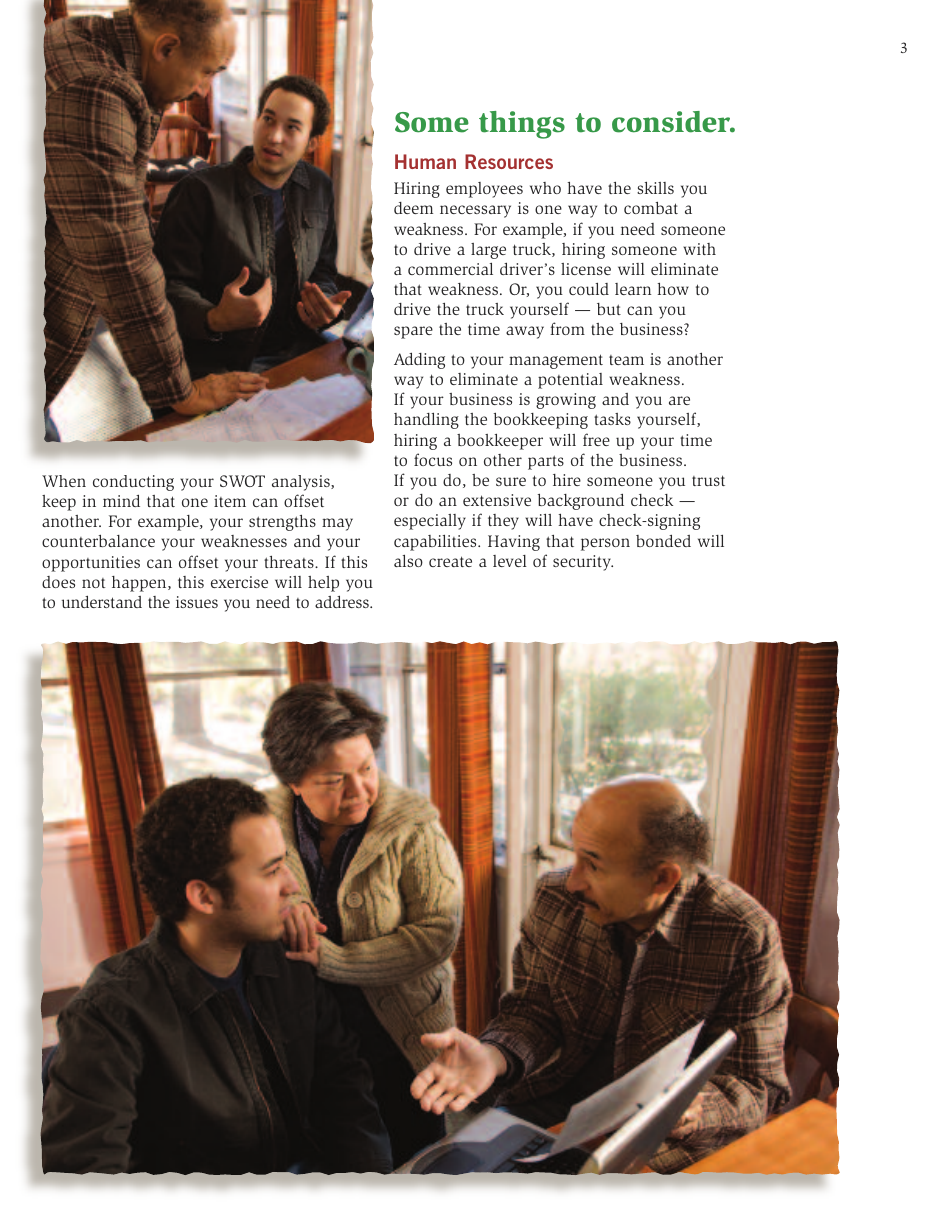 Swot Analysis - a Tool for Making Better Business Decisions, Page 3