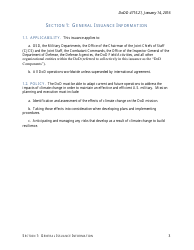 DoD Directive 4715.21 - Climate Change Adaptation and Resilience, Page 3