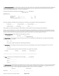SBA Form 1450 8(A) Annual Update, Page 3