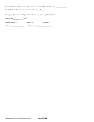 SBA Form 1450 8(A) Annual Update, Page 7