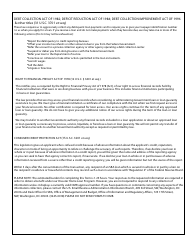 SBA Form 5C Disaster Home Loan Application, Page 7