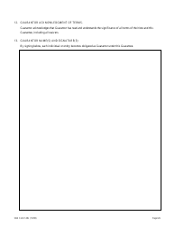 SBA Form 148L Unconditional Limited Guarantee, Page 6