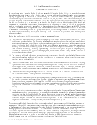 SBA Form 601 Agreement of Compliance