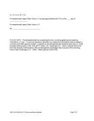 SBA Form 1506 Servicing Agent Agreement, Page 7