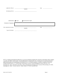 SBA Form 1971 Religious Eligibility Worksheet for All 7(A) and 504 Loan Programs, Page 2