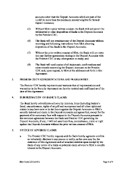 SBA Form 2230 Deposit Fund Control Agreement - Loan Loss Reserve Fund, Page 4