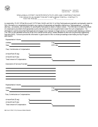 Document preview: SBA Form 1790 Semi-annual Report on Representatives Used and Compensation Paid for Services in Connection With Obtaining Federal Contracts