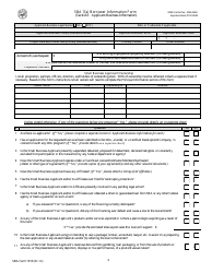 SBA Form 1919 &quot;SBA 7(A) Borrower Information Form&quot;, Page 2