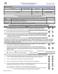 SBA Form 1919 SBA 7(A) Borrower Information Form, Page 4