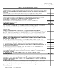 SBA Form 84-1 Joint Application for Export Working Capital Guarantee, Page 2