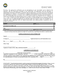 HUBZone Program Certification for Applicants Owned by Indian Tribal Governments, Page 2