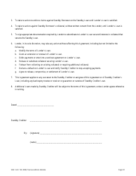 SBA Form 155 Standby Creditor&#039;s Agreement, Page 2