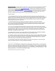 SBA Form 990 Surety Bond Guarantee Agreement, Page 2