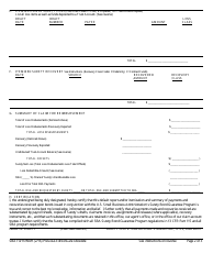SBA Form 994H Default Report, Claim for Reimbursement, and Report of Recoveries, Page 2