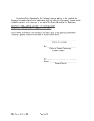 SBA Form 2162 Lmi Debenture (Ten-Year Debenture), Page 7