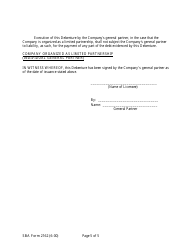 SBA Form 2162 Lmi Debenture (Ten-Year Debenture), Page 8
