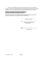 SBA Form 2163 Lmi Debenture (Five-Year Debenture), Page 6
