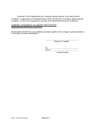 SBA Form 2163 Lmi Debenture (Five-Year Debenture), Page 7