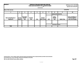 SBA Form 468.2 Partnership Annual Financial Report, Page 13