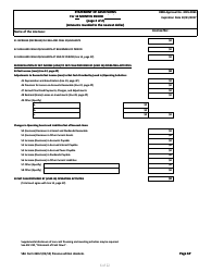 SBA Form 468.2 Partnership Annual Financial Report, Page 6