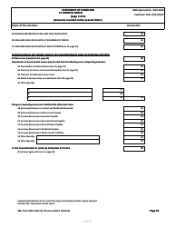 SBA Form 468.1 Corporate Annual Financial Report, Page 6
