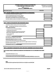 SBA Form 468.1 Corporate Annual Financial Report, Page 8