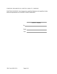 SBA Form 2433 Annex 3-B Energy Saving Debenture, Page 6