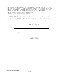SBA Form 444C Debenture Certification Form, Page 6
